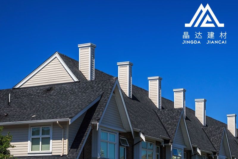 瀝青瓦-輕鋼結構別墅平屋面應用原材料之一 瀝青瓦-輕鋼結構別墅平屋面應用原材料之一